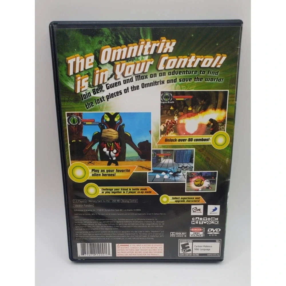 PS2 Ben 10: Protector of Earth Playstation 2